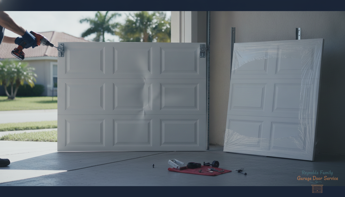 Garage Door Panel Replacement