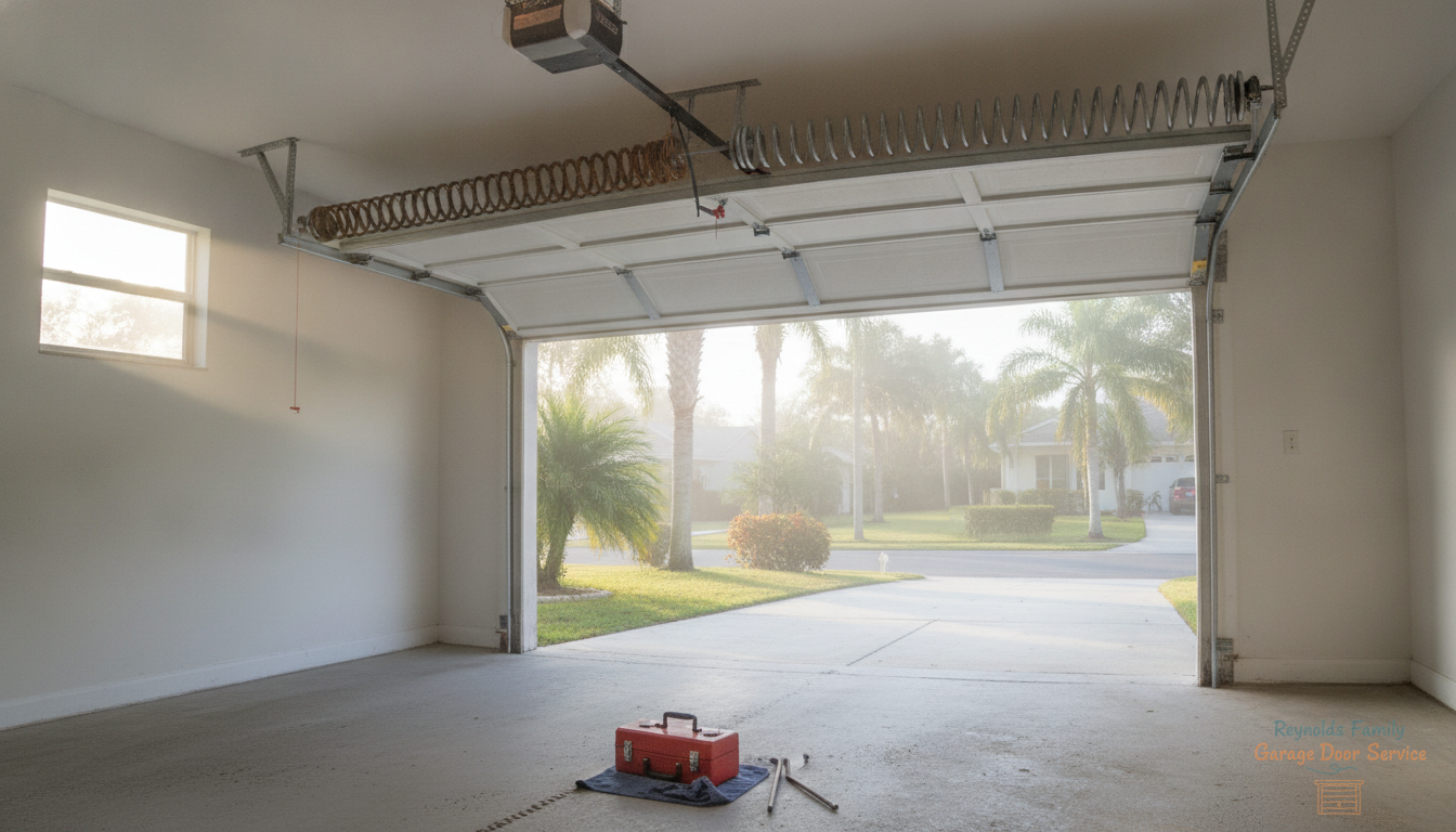 Why Naples Garage Door Springs Fail Faster — And What to Do About It