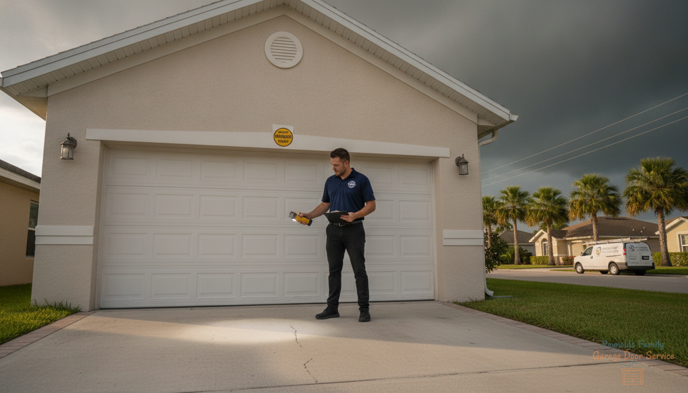 Storm Season Garage Door Checklist for Naples Homeowners